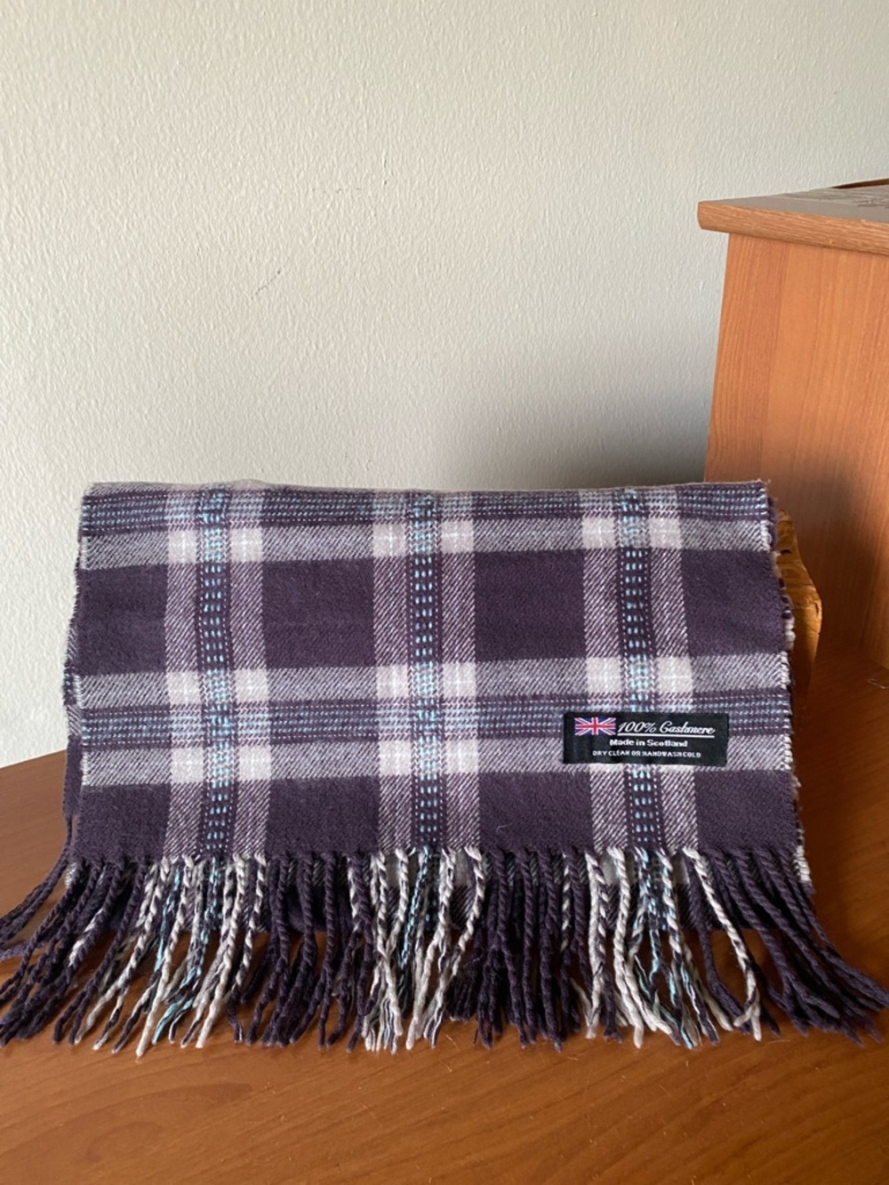 Cashmere Scarf Made in Scotland